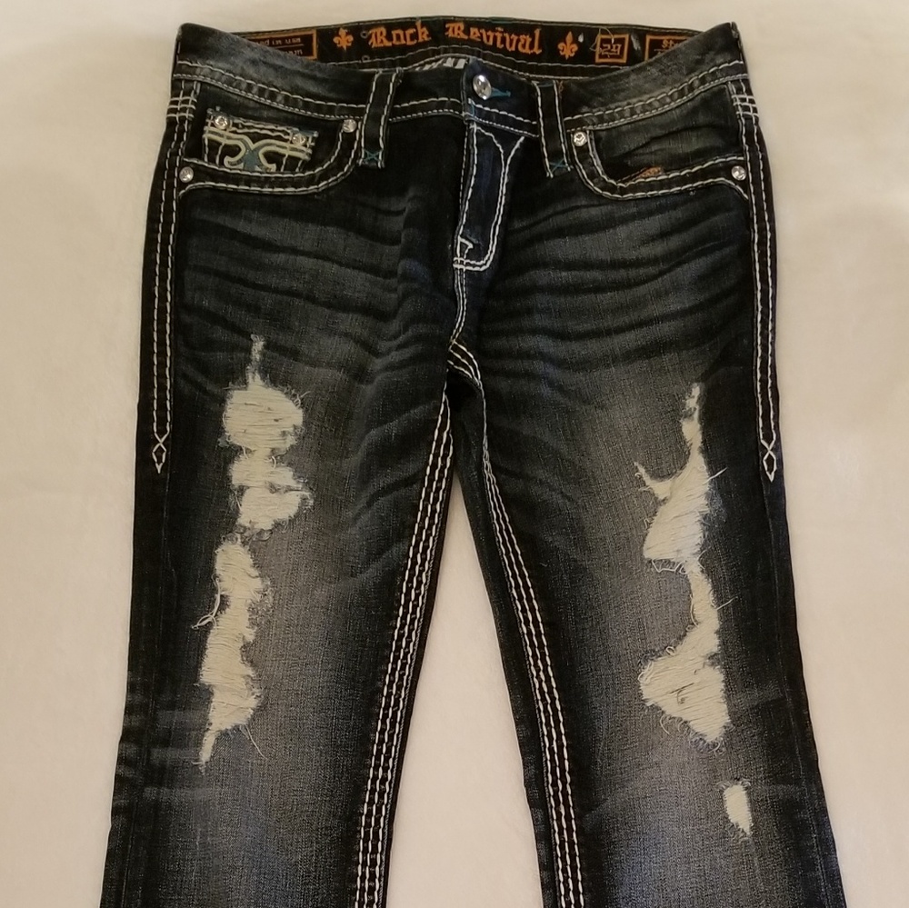 Rock Revival Size 29 straight Stacy Jeans